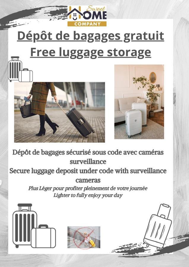 Appart Cosy Hypercentre Blois 5Mn Chateau Parking Voiture Velos Eksteriør billede